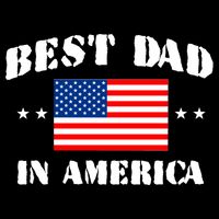 Best Dad In America & Best Papa In The World Cooling Performance Crew T-Shirt
