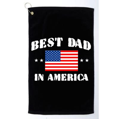 Best Dad In America & Best Papa In The World Golf Towel
