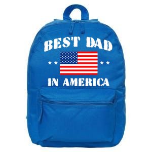 Best Dad In America & Best Papa In The World 16 in Basic Backpack