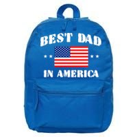 Best Dad In America & Best Papa In The World 16 in Basic Backpack
