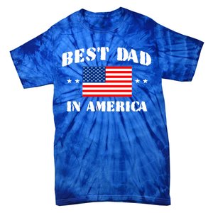 Best Dad In America & Best Papa In The World Tie-Dye T-Shirt