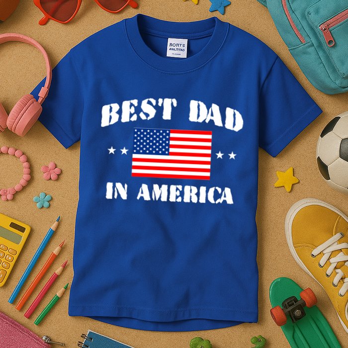 Best Dad In America & Best Papa In The World Kids T-Shirt
