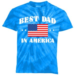 Best Dad In America & Best Papa In The World Kids Tie-Dye T-Shirt