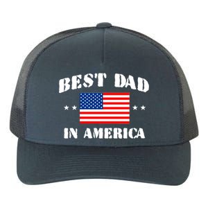 Best Dad In America & Best Papa In The World Yupoong Adult 5-Panel Trucker Hat