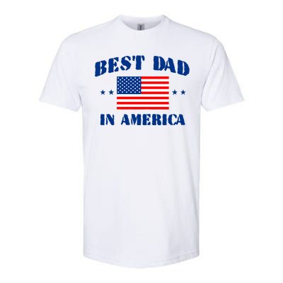 Best Dad In America & Best Papa In The World Softstyle® CVC T-Shirt