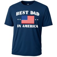 Best Dad In America Cooling Performance Crew T-Shirt