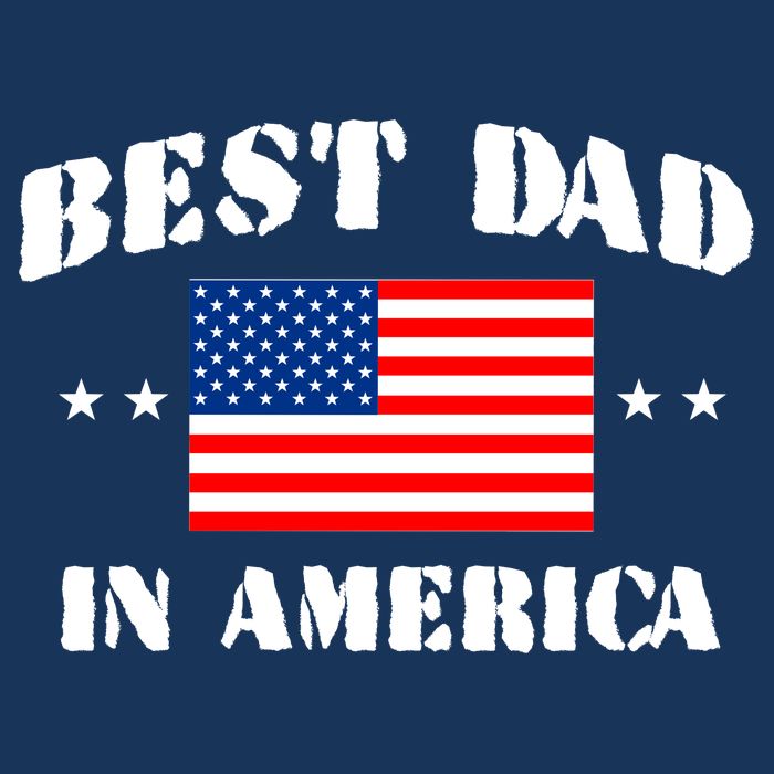 Best Dad In America Sustainable Bucket Hat