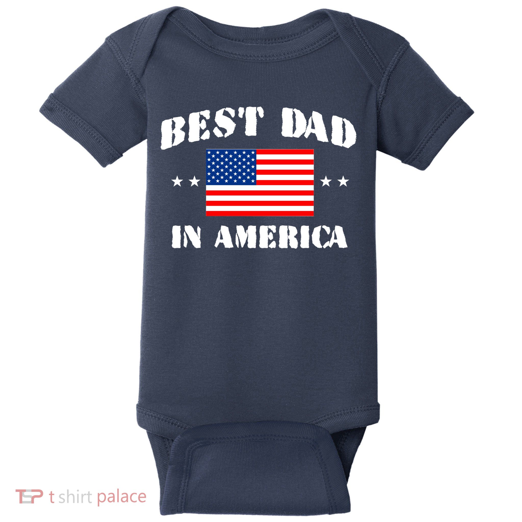 Best Dad In America Baby Bodysuit
