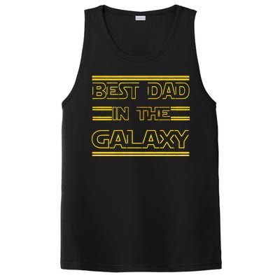 Best Dad In The Galaxy PosiCharge Competitor Tank