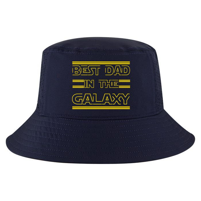 Best Dad In The Galaxy Cool Comfort Performance Bucket Hat