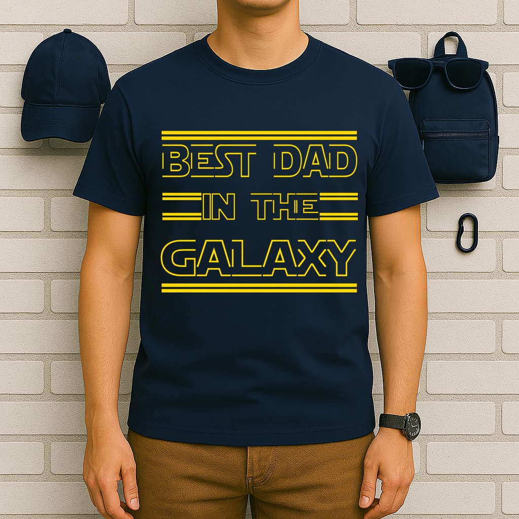 Best Dad In The Galaxy T-Shirt