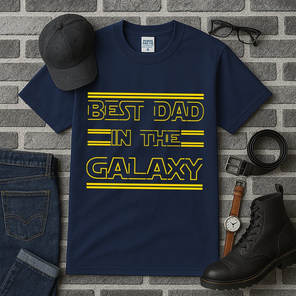 Best Dad In The Galaxy Tall T-Shirt