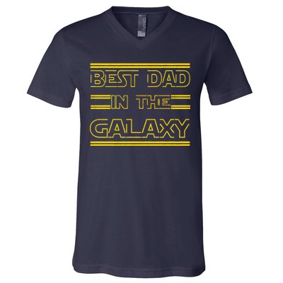 Best Dad In The Galaxy V-Neck T-Shirt