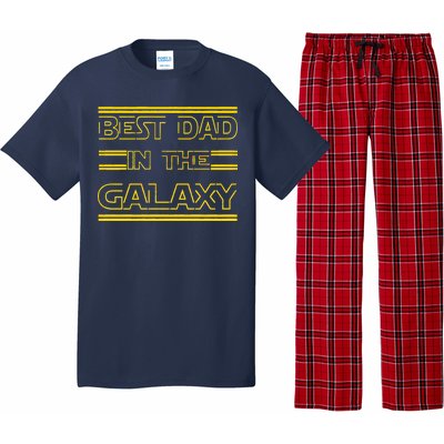 Best Dad In The Galaxy Pajama Set