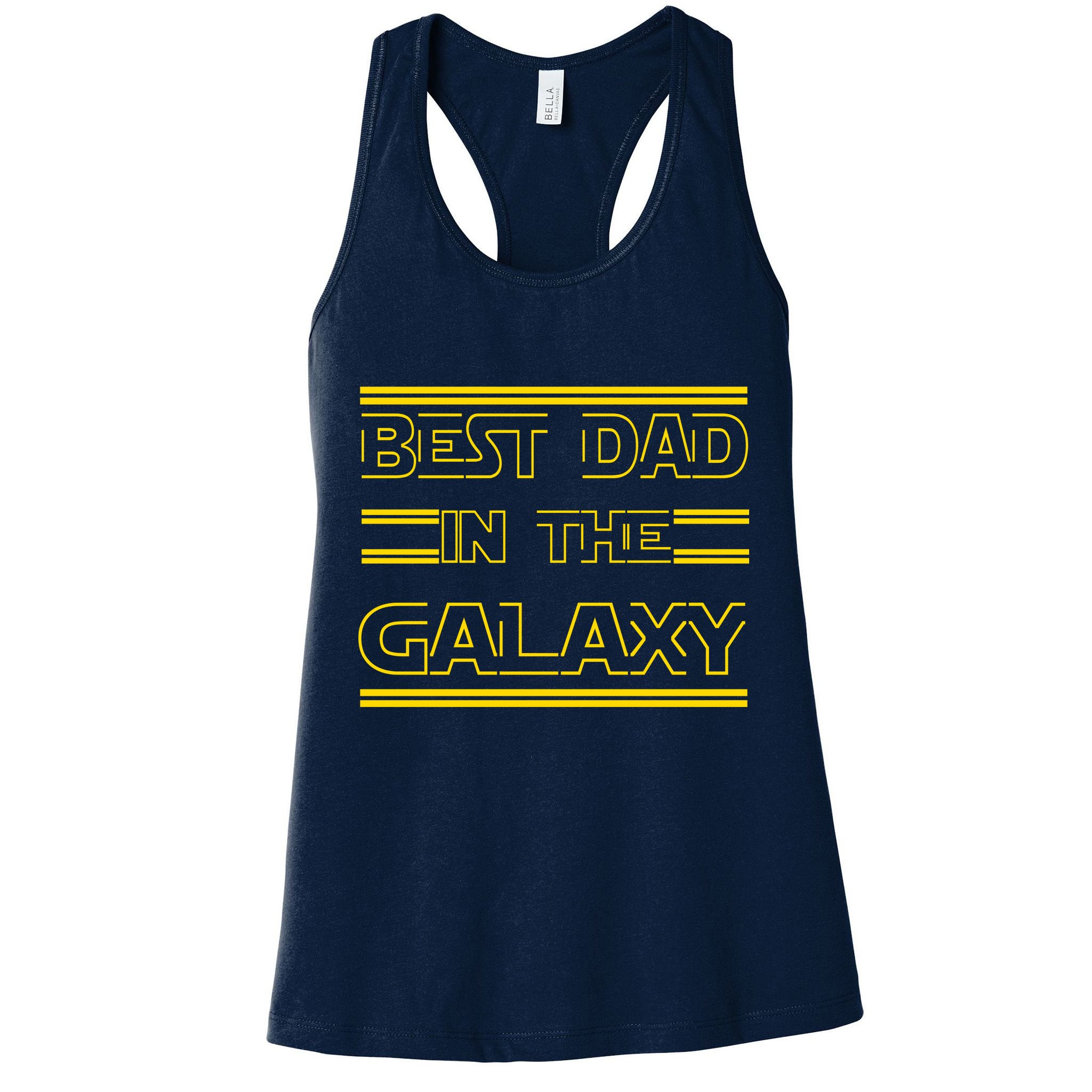 Best Dad In The Galaxy Womens Tank Top