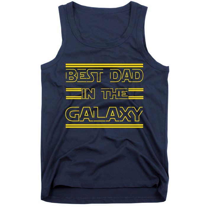 Best Dad In The Galaxy Tank Top