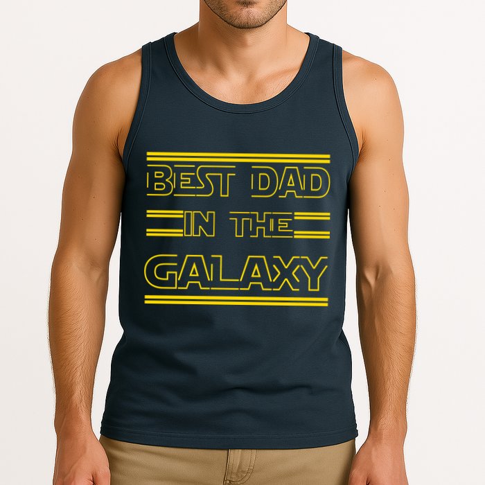 Best Dad In The Galaxy Tank Top