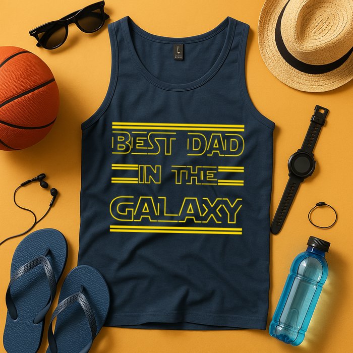 Best Dad In The Galaxy Tank Top