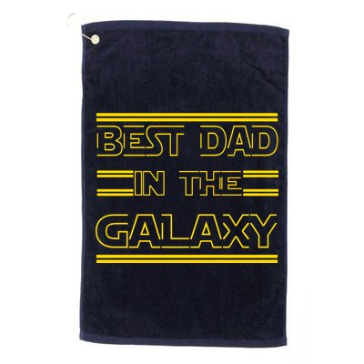 Best Dad In The Galaxy Golf Towel