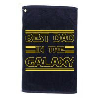 Best Dad In The Galaxy Golf Towel