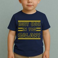 Best Dad In The Galaxy Toddler T-Shirt