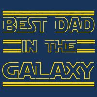 Best Dad In The Galaxy Women's V-Neck T-Shirt