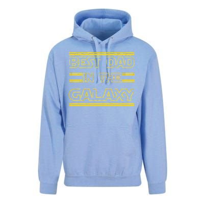 Best Dad In The Galaxy Unisex Surf Hoodie