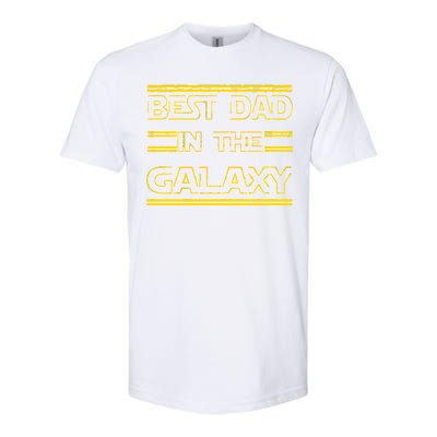 Best Dad In The Galaxy Softstyle CVC T-Shirt