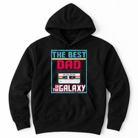 Best Dad In The Galaxy Cassette Mix Tape Hoodie