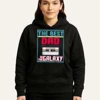 Best Dad In The Galaxy Cassette Mix Tape Hoodie