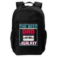 Best Dad In The Galaxy Cassette Mix Tape Backpack