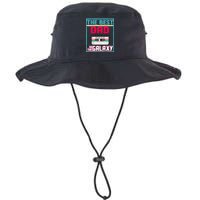Best Dad In The Galaxy Cassette Mix Tape Bucket Hat