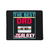 Best Dad In The Galaxy Cassette Mix Tape Mousepad