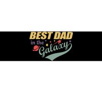 Best Dad In The Galaxy Cute Father's Day Bumper Sticker