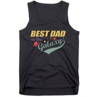 Best Dad In The Galaxy Cute Father's Day Tank Top