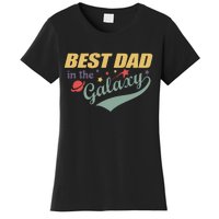 Best Dad In The Galaxy Cute Father's Day Women's T-Shirt