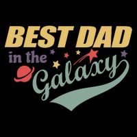 Best Dad In The Galaxy Cute Father's Day Kids Hoodie