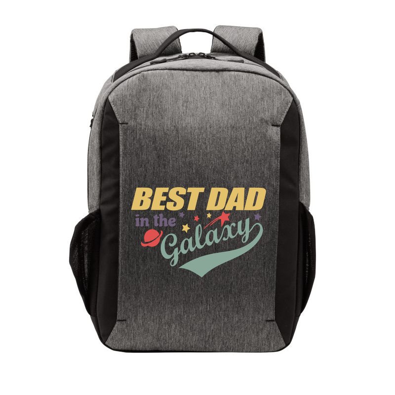 Best Dad In The Galaxy Cute Father's Day Vector Backpack
