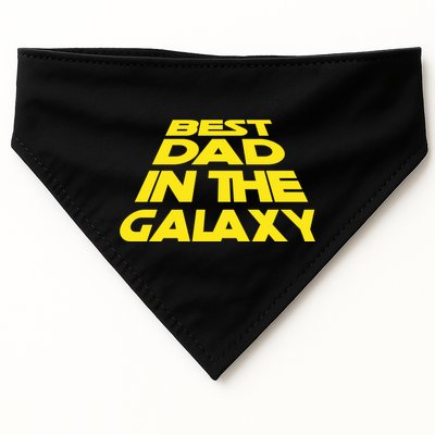 Best Dad In The Galaxy Father's Day USA-Made Doggie Bandana