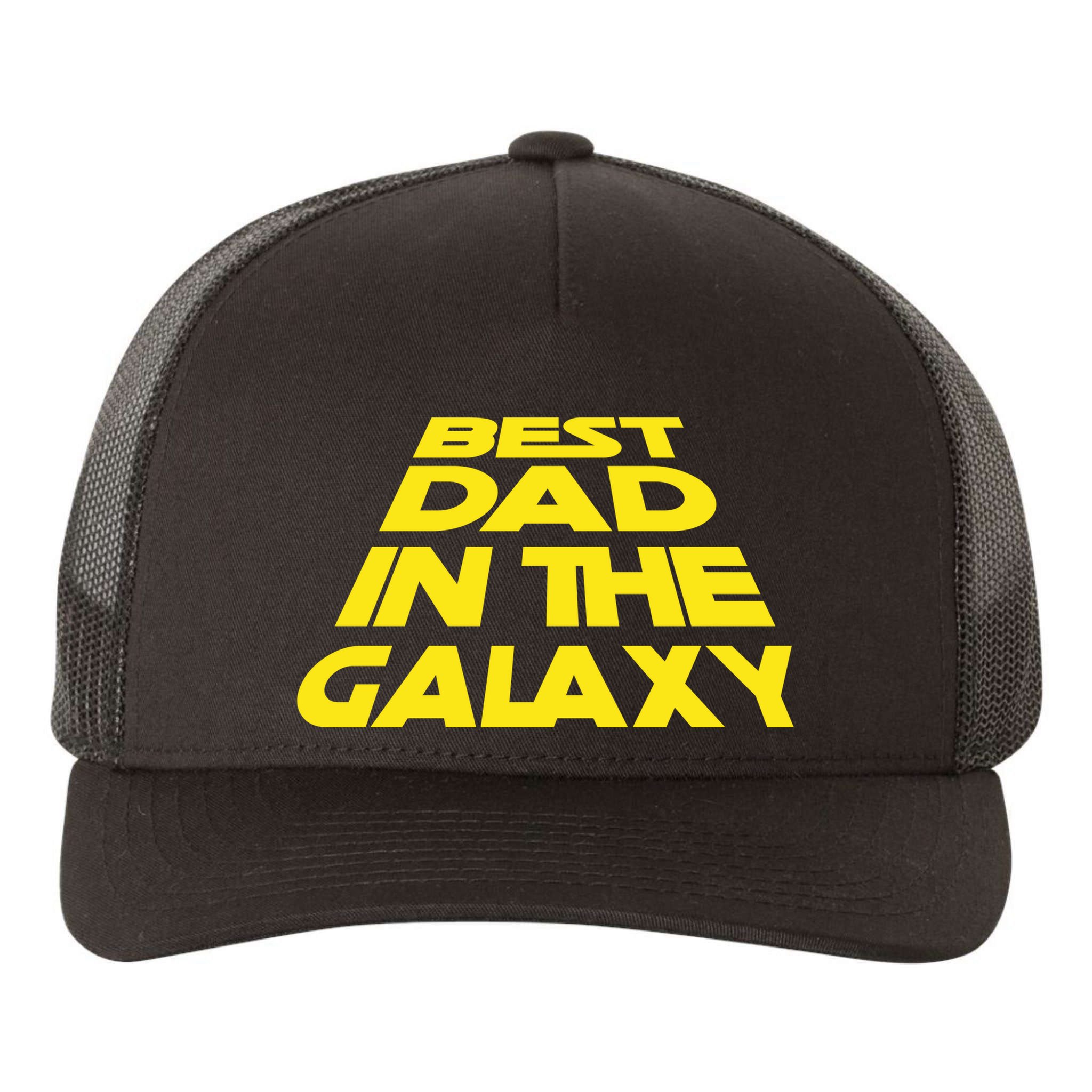 Best Dad In The Galaxy Father's Day Yupoong Adult 5-Panel Trucker Hat