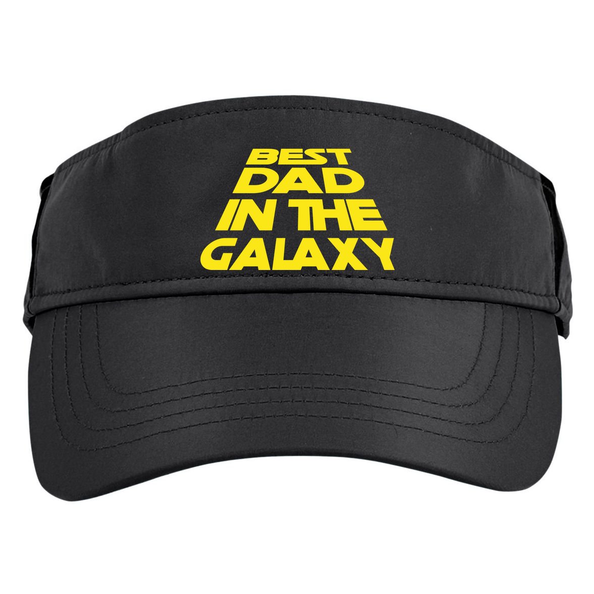 Best Dad In The Galaxy Father's Day Adult Drive Performance Visor