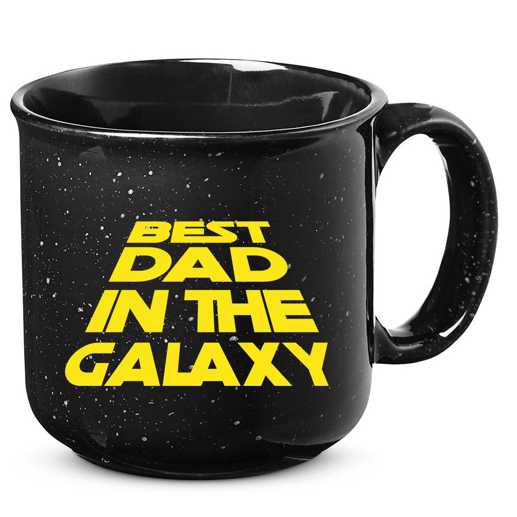 Best Dad In The Galaxy Father's Day 15oz Campfire Ceramic Mug