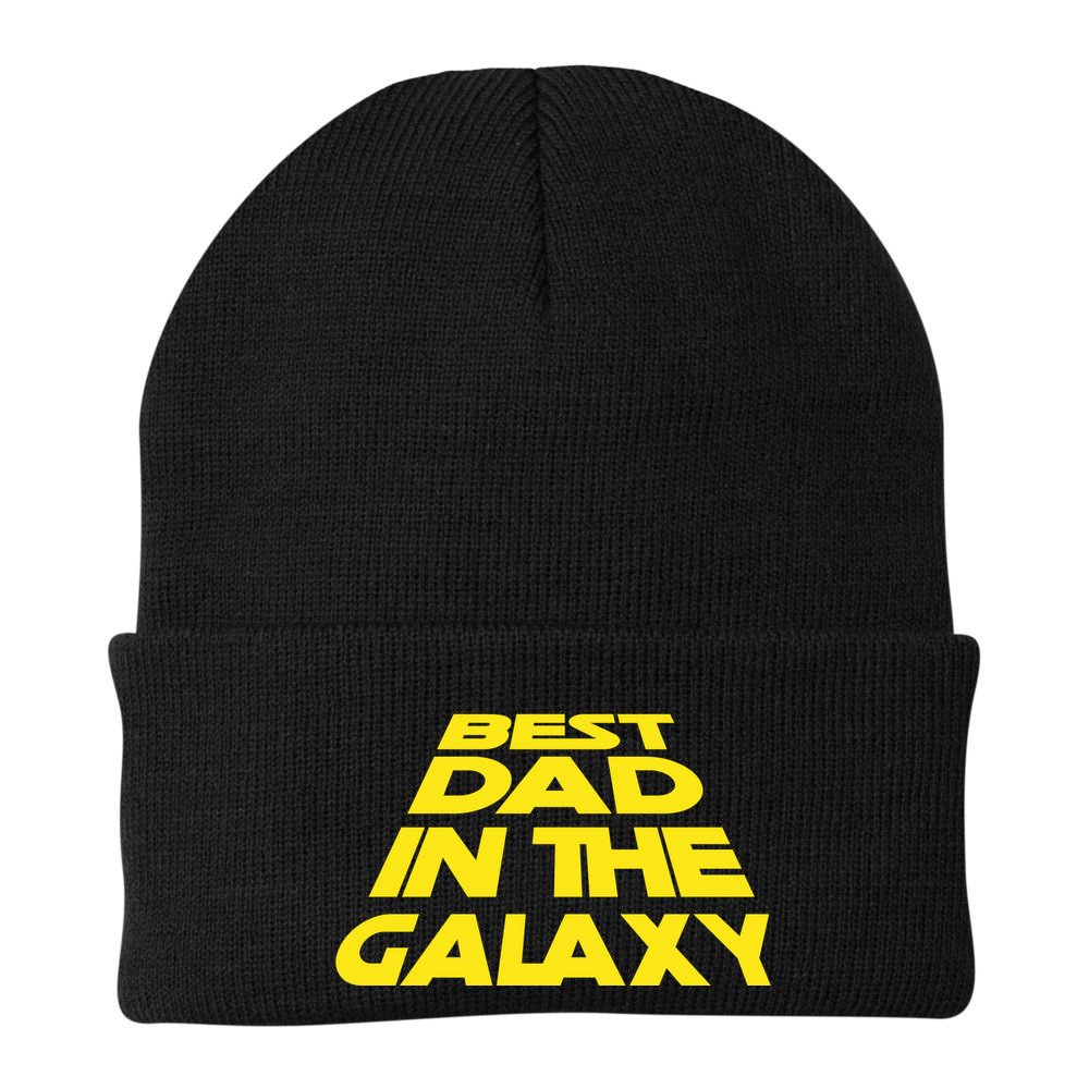 Best Dad In The Galaxy Father's Day Beanie