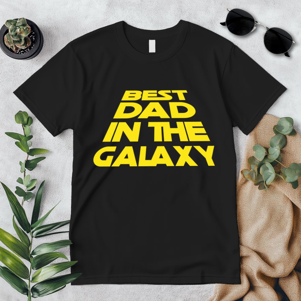 Best Dad In The Galaxy Father's Day Premium T-Shirt