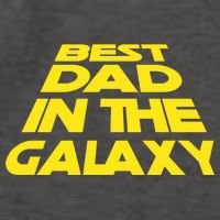 Best Dad In The Galaxy Father's Day Vector Backpack