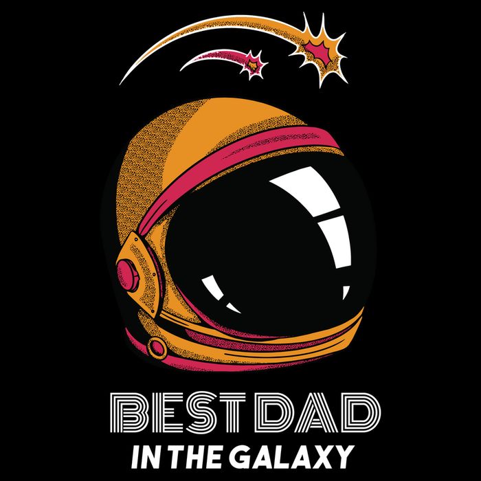 Best Dad In The Galaxy Space Helmet Wool Snapback Cap