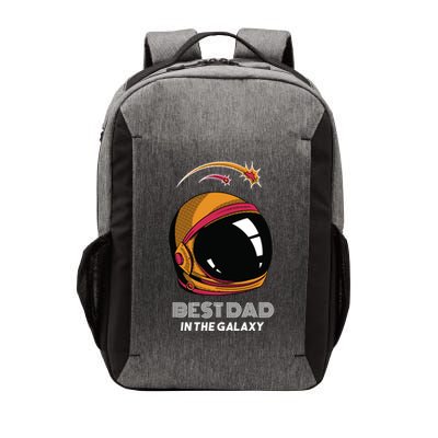 Best Dad In The Galaxy Space Helmet Vector Backpack