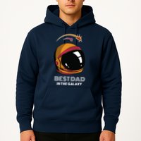 Best Dad In The Galaxy Space Helmet Hoodie