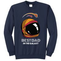 Best Dad In The Galaxy Space Helmet Sweatshirt