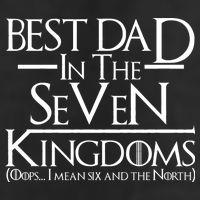 Best Dad In The Seven Kingdoms Adult Drive Performance Visor